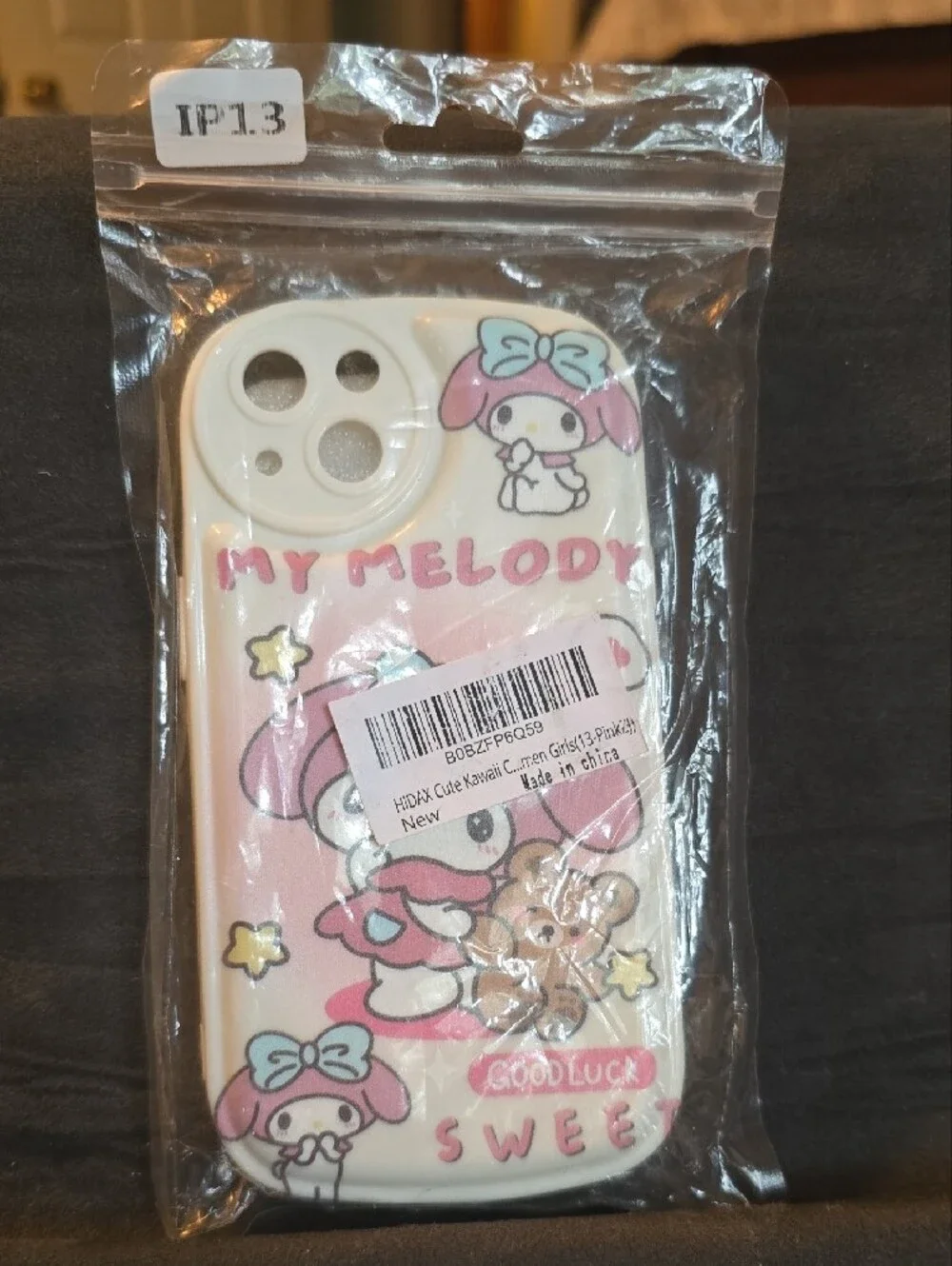 Hello Kitty My Melody Pink Phone Case for iPhone 13 Pink Cute Kawaii